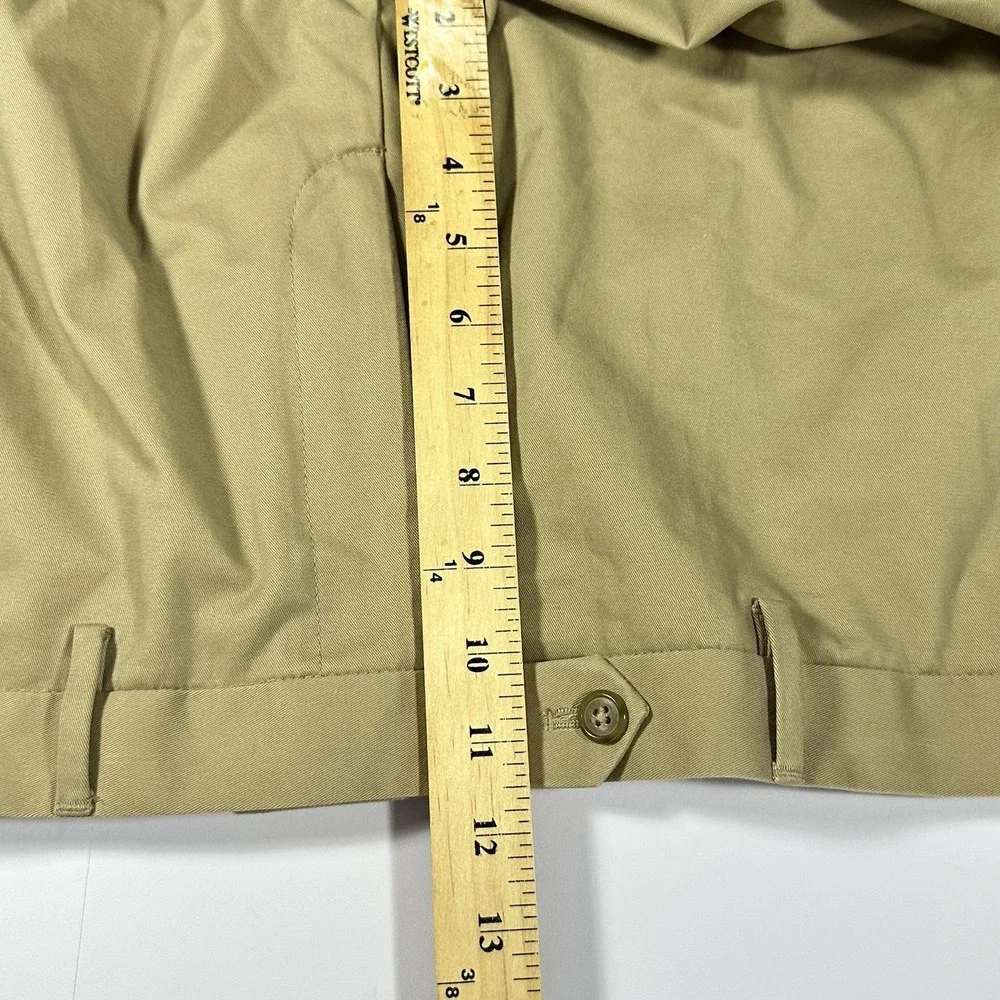 J.Crew Bowery Chino Pants Mens 36x32 Khaki Beige Slim Fit Stretch Cotton